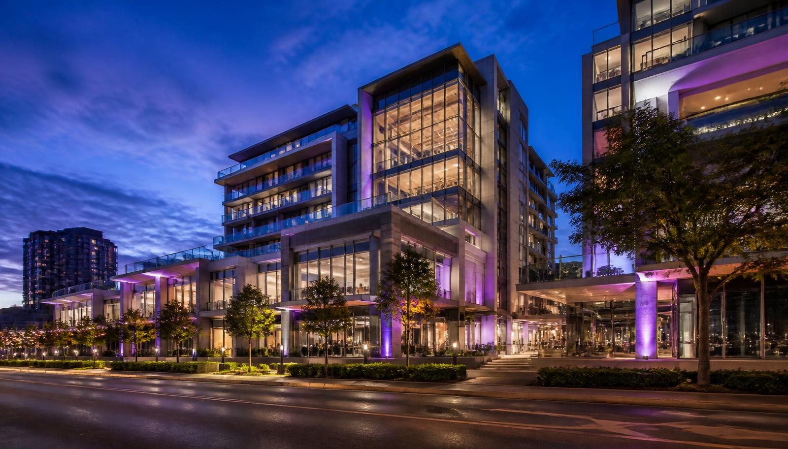 A public district with a private-sector brand — built to attract visitors, tenants, and investment.